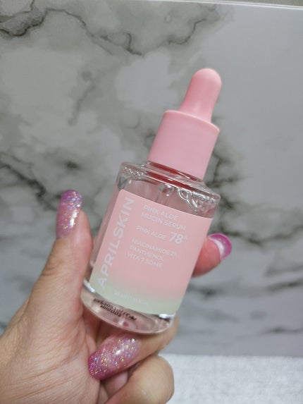 ピンクアロエビタトナー/APRILSKIN/化粧水を使ったクチコミ(5枚目)