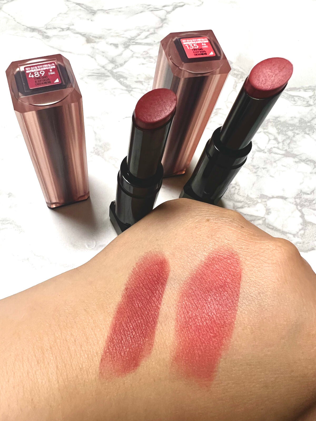 センシュアルパウダーマットリップスティック/HERA/口紅を使ったクチコミ(4枚目)