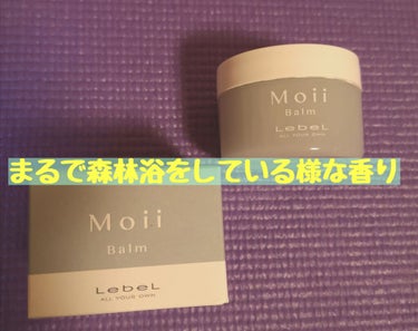 🌳Lebel  モイ　バーム　ウォークインフォレスト🌳
〈ボディ・ヘアトリートメントバーム〉


こちらサロン専売用品のバームなんですが、
ヘア、ハンド、ボディに使える一石三鳥アイテムなんです🦜🥀

使