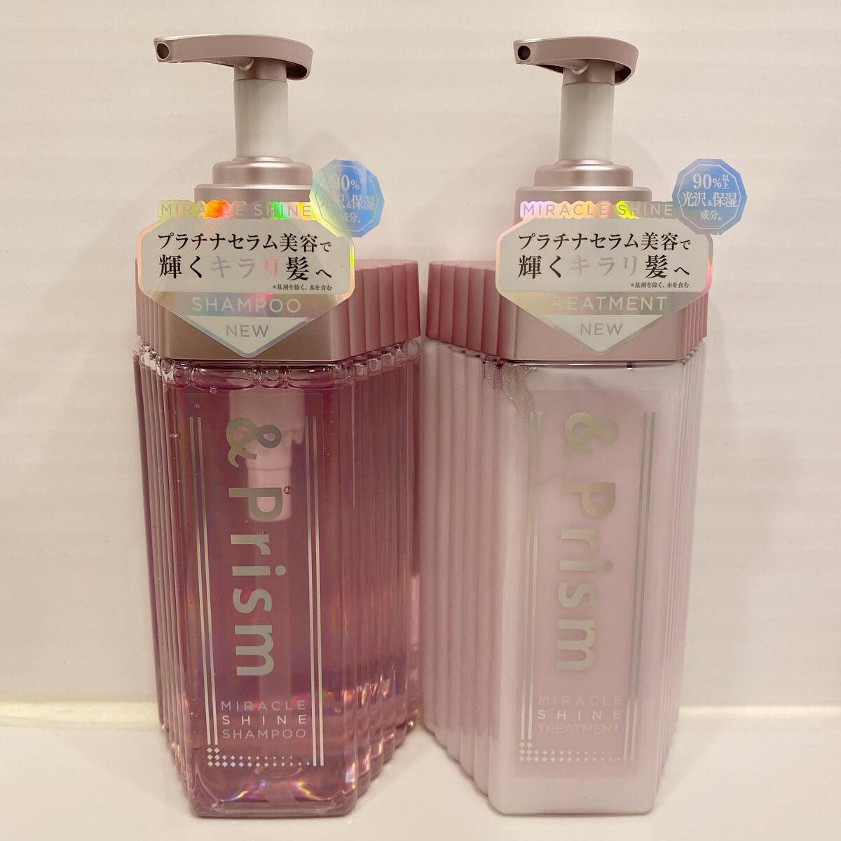 ミラクル シャイン シャンプー/ヘアトリートメント/&Prism/市販シャンプーを使ったクチコミ(1枚目)