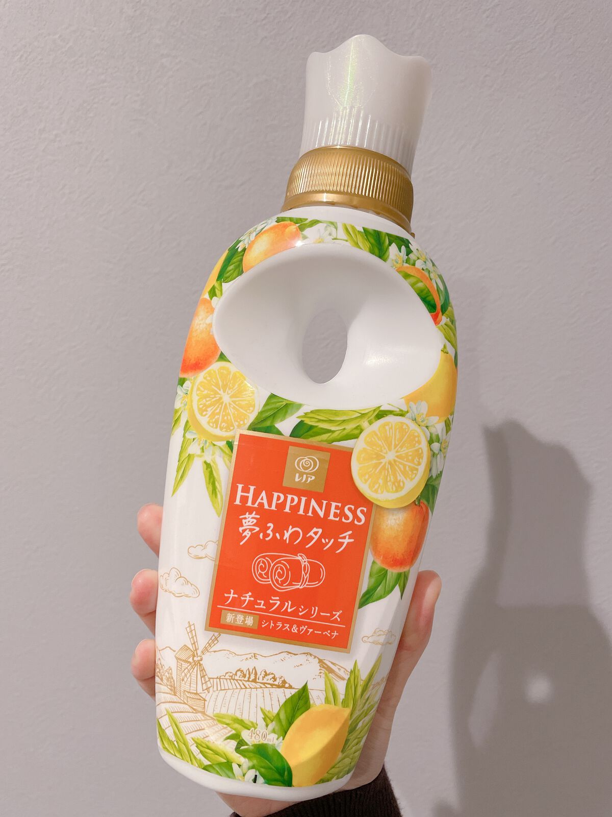 レノアハピネス 夢ふわタッチ シトラス&ヴァーベナ/レノア/柔軟剤を使ったクチコミ(1枚目)
