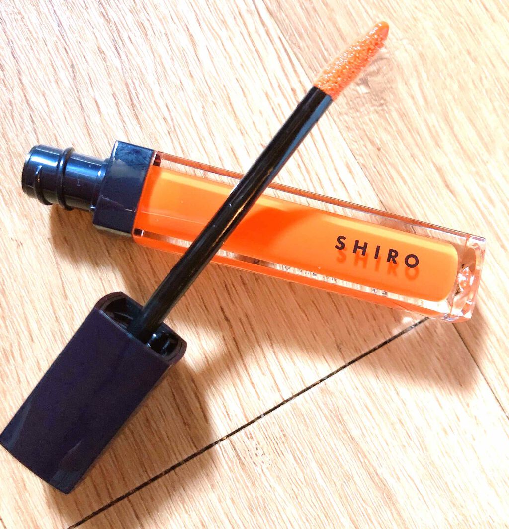 エッセンスリップオイルカラー/SHIRO/リップオイルを使ったクチコミ（2枚目）