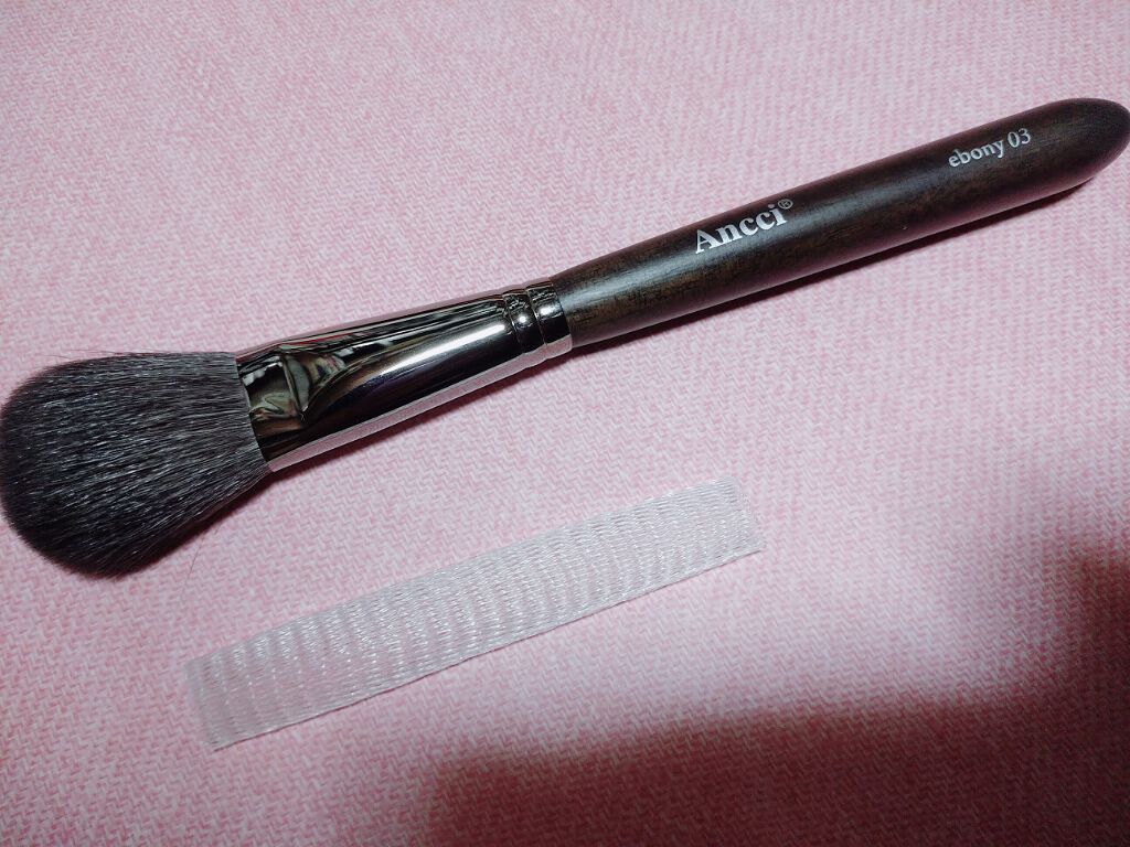 Ebony 03/Ancci brush/メイクブラシを使ったクチコミ(1枚目)