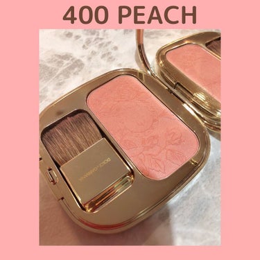 ブラッシュオブローズ ルミナスチークカラー レッドレースエディション 400/DOLCE&GABBANA BEAUTY/パウダーチークを使ったクチコミ（2枚目）