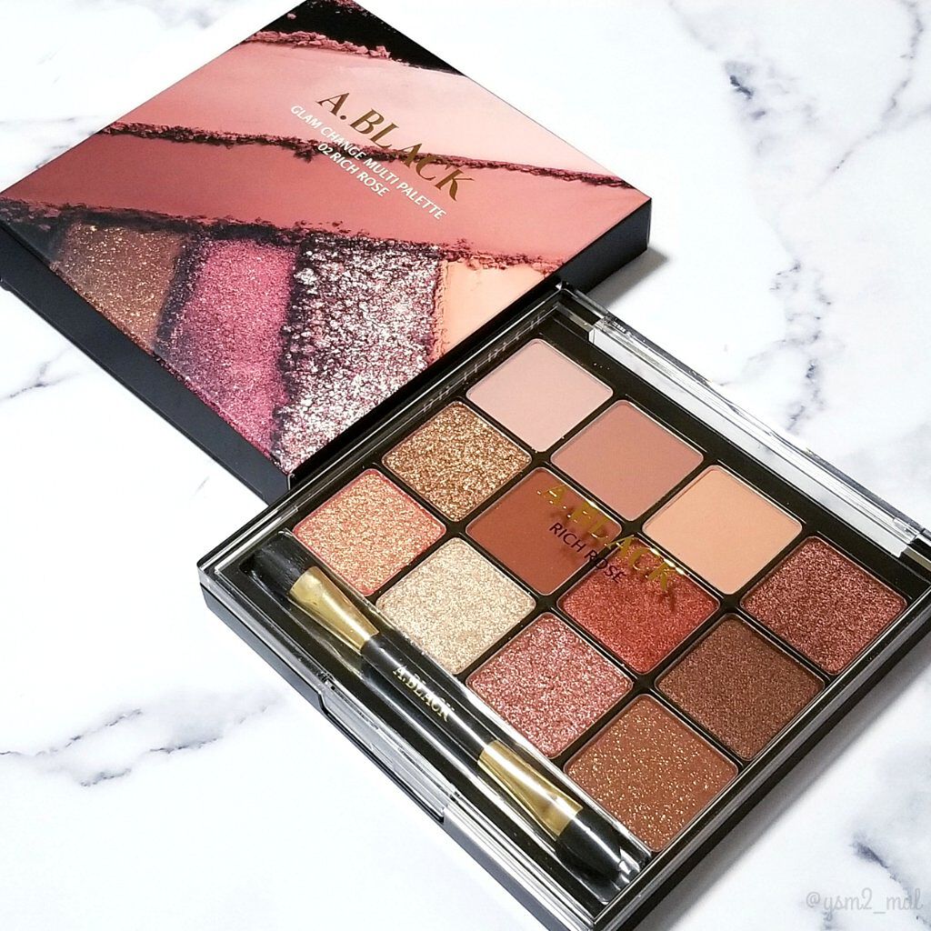 グラムチェンジマルチパレット/A.BLACK/マルチパレットを使ったクチコミ(7枚目)