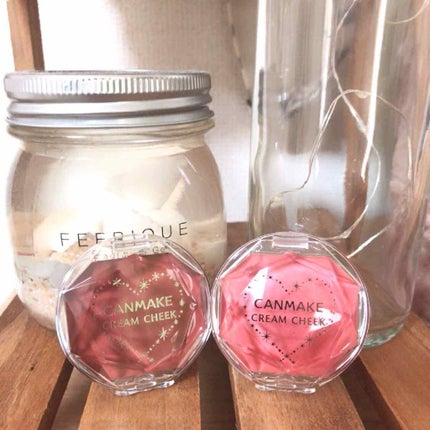 クリームチーク/キャンメイク/ジェル・クリームチークを使ったクチコミ(1枚目)