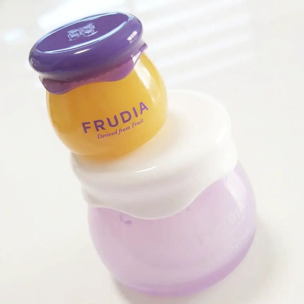ブルーベリーハニーリップバーム/FRUDIA/リップバームを使ったクチコミ(1枚目)