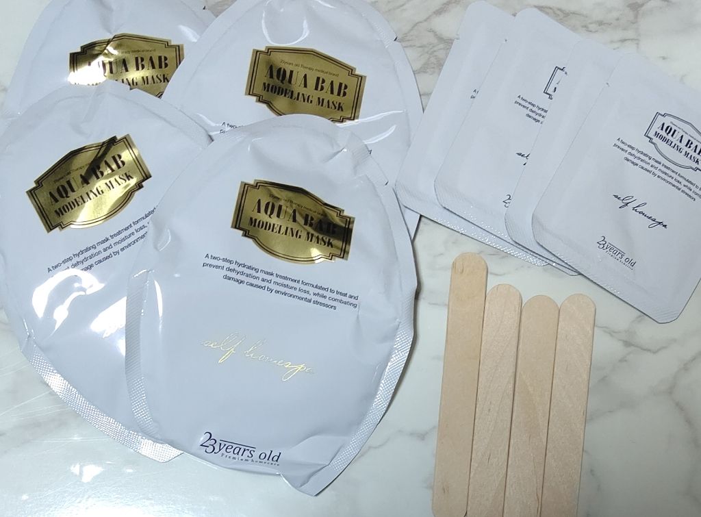アクアバムモデリングマスク/23years old/洗い流すパック・マスクを使ったクチコミ（2枚目）