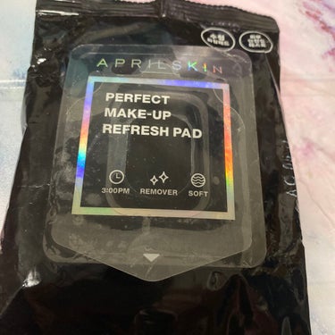 APRILSKIN  パーフェクト メイクアップ リフレッシュ パッドのクチコミ「ついで買いしたんですけど、めっちゃいい！メイクちゃんと落ちるし、その割に保湿してくれるので、お.....」（1枚目）