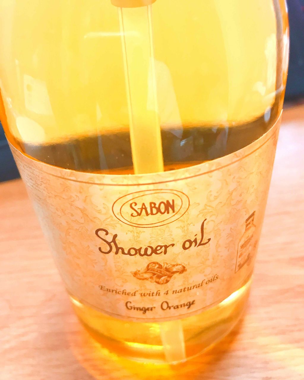  シャワーオイル ジンジャー・オレンジ/SABON/ボディソープを使ったクチコミ（2枚目）