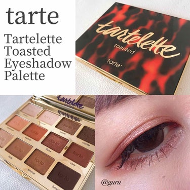 Tartelette Toasted Eyeshadow Palette/tarte/アイシャドウパレットを使ったクチコミ（1枚目）
