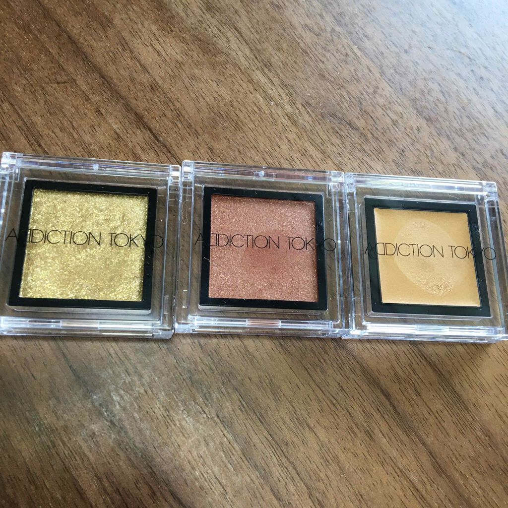 ザ アイシャドウ L 172 Vimana Gold/ADDICTION/単色アイシャドウを使ったクチコミ（1枚目）