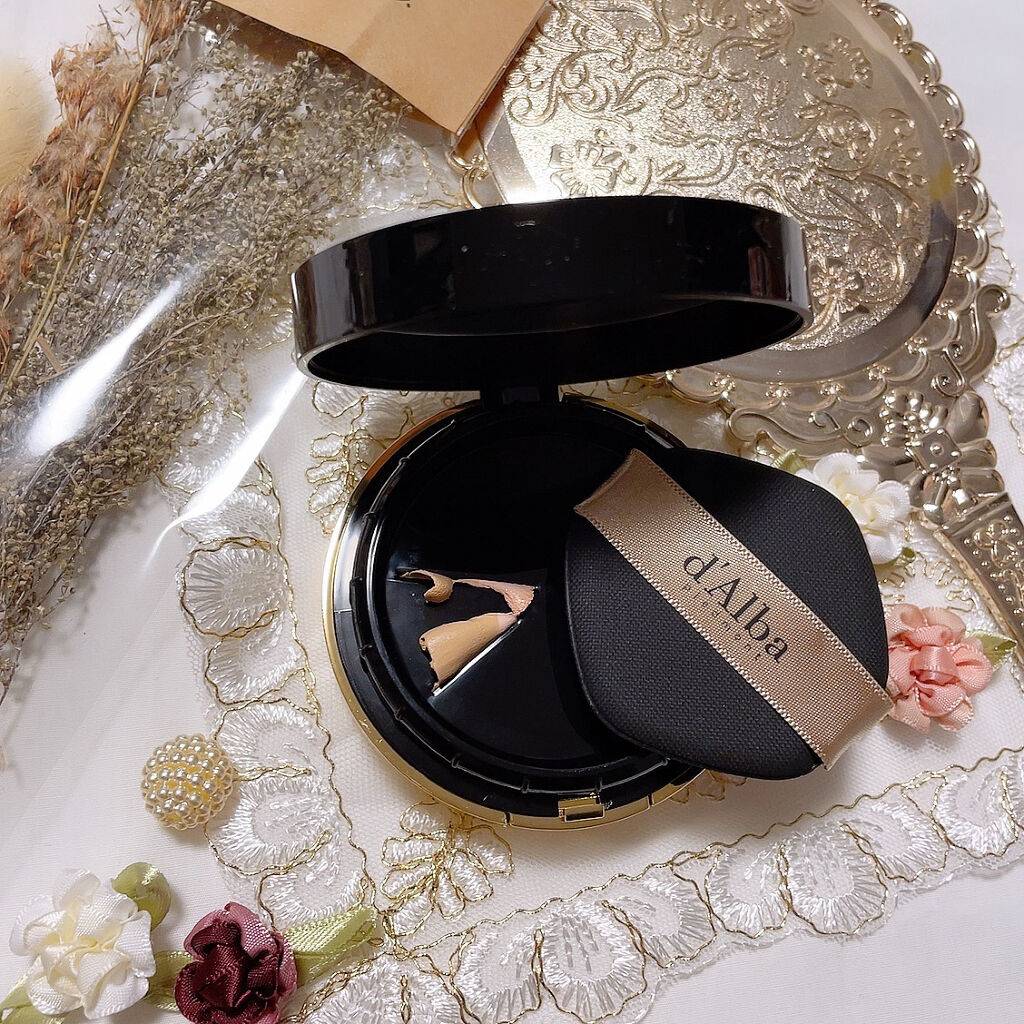 スキンフィットグラインディングセラムカバーパクト/ダルバ/その他ファンデーションを使ったクチコミ（2枚目）