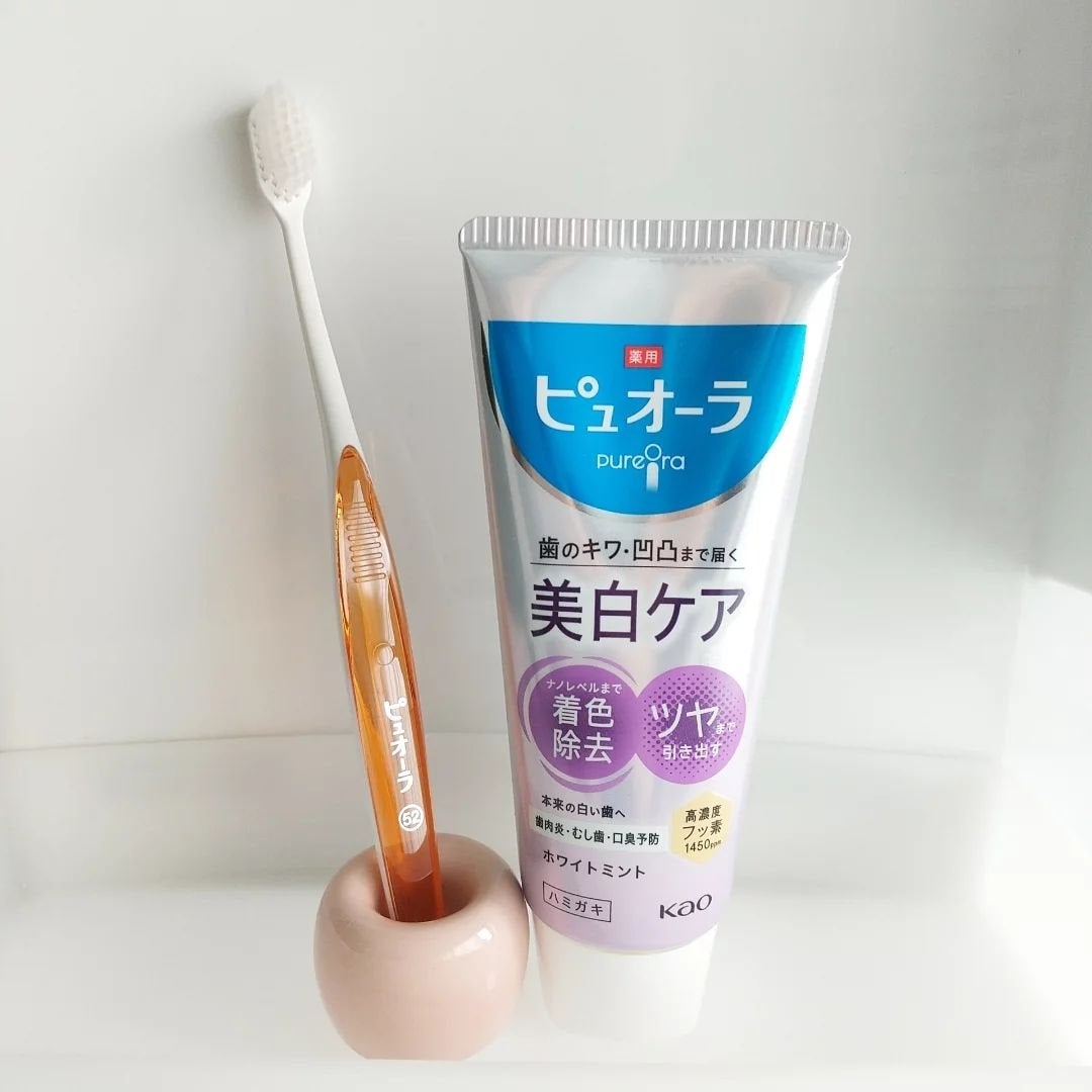 薬用ピュオーラ 美白ケア ハミガキ/ピュオーラ/歯磨き粉を使ったクチコミ(2枚目)