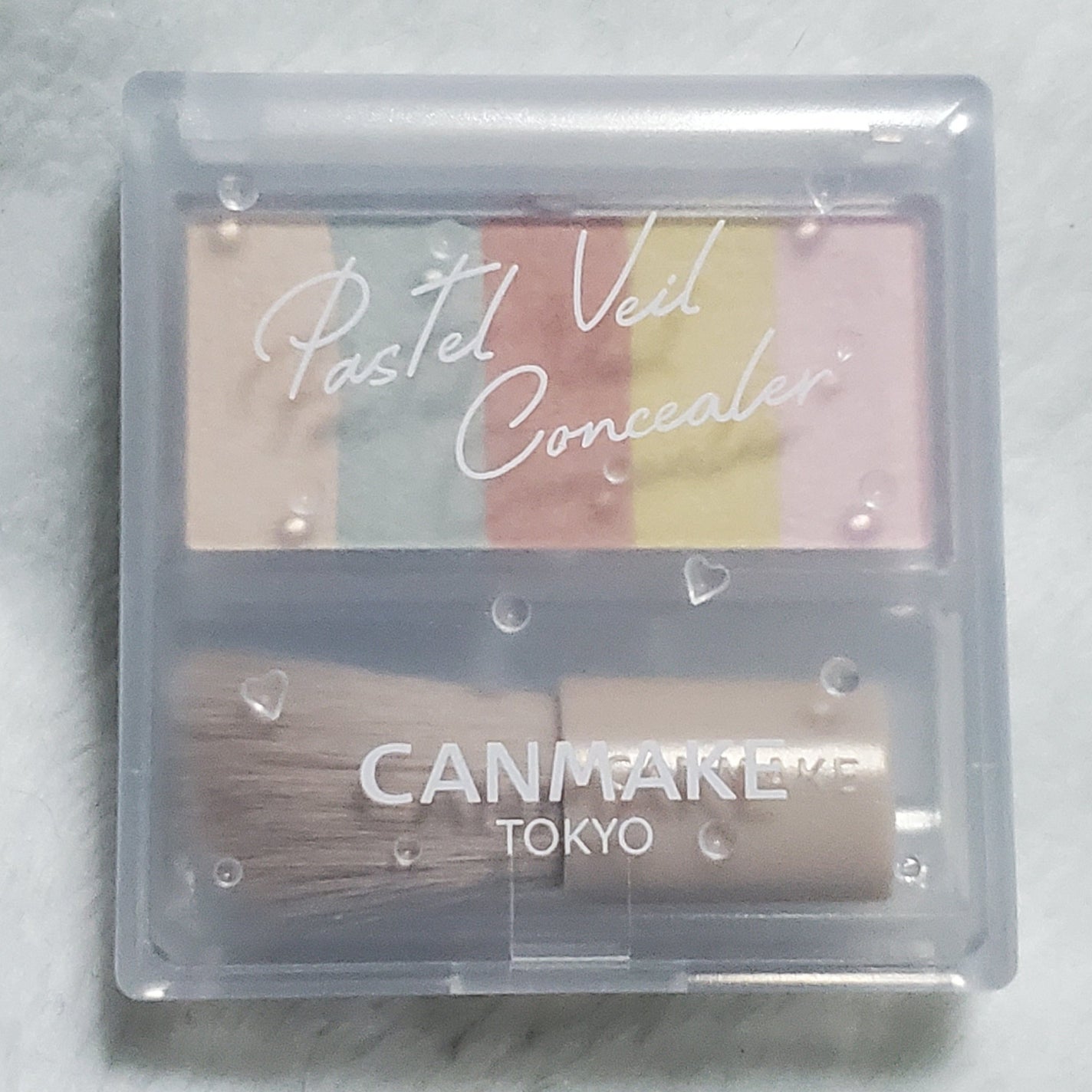 パステルヴェールコンシーラー/キャンメイク/パレットコンシーラーを使ったクチコミ(1枚目)