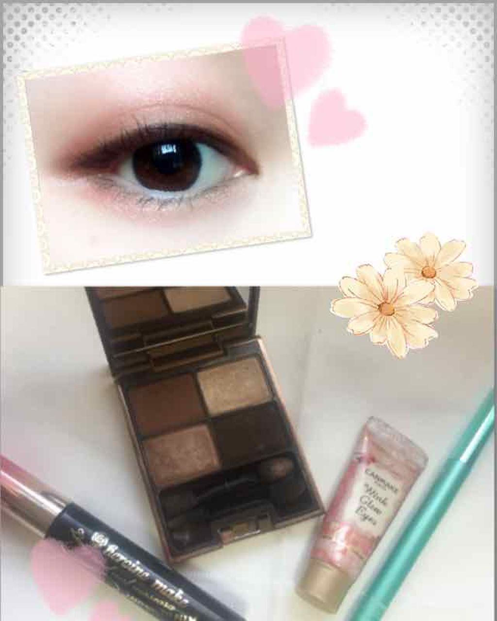 ウィンクグロウアイズ/キャンメイク/ジェル・クリームアイシャドウを使ったクチコミ（3枚目）