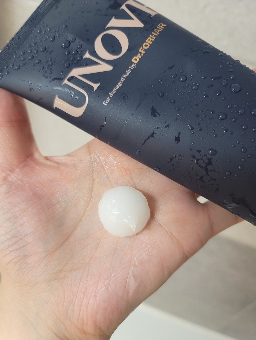 ディープダメージトリートメントEX/UNOVE/洗い流すヘアトリートメントを使ったクチコミ(3枚目)