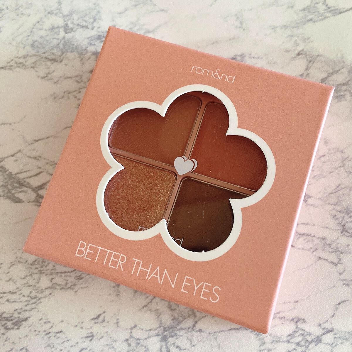 ベターザンアイズ/rom&nd/アイシャドウパレットを使ったクチコミ（2枚目）