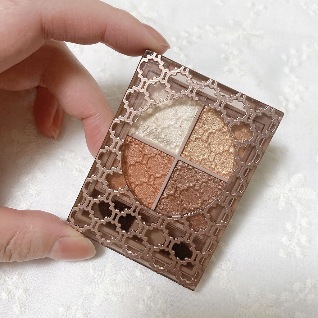 グロッシーリッチ アイズ N/Visée/アイシャドウパレットを使ったクチコミ（2枚目）