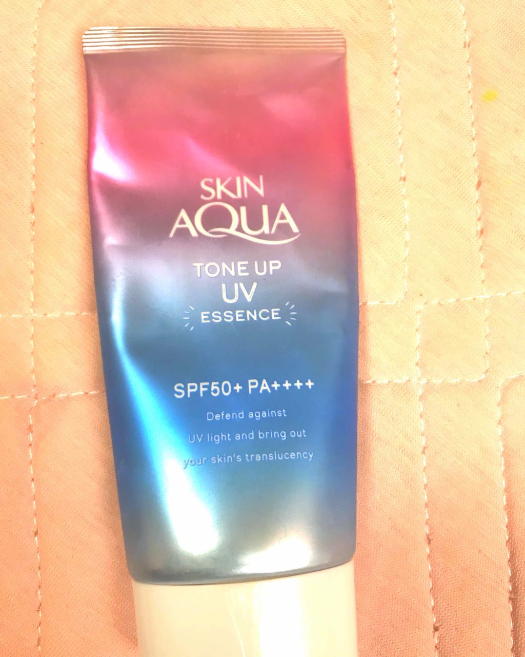 スキンアクア トーンアップUVエッセンス/スキンアクア/日焼け止めクリームを使ったクチコミ（1枚目）