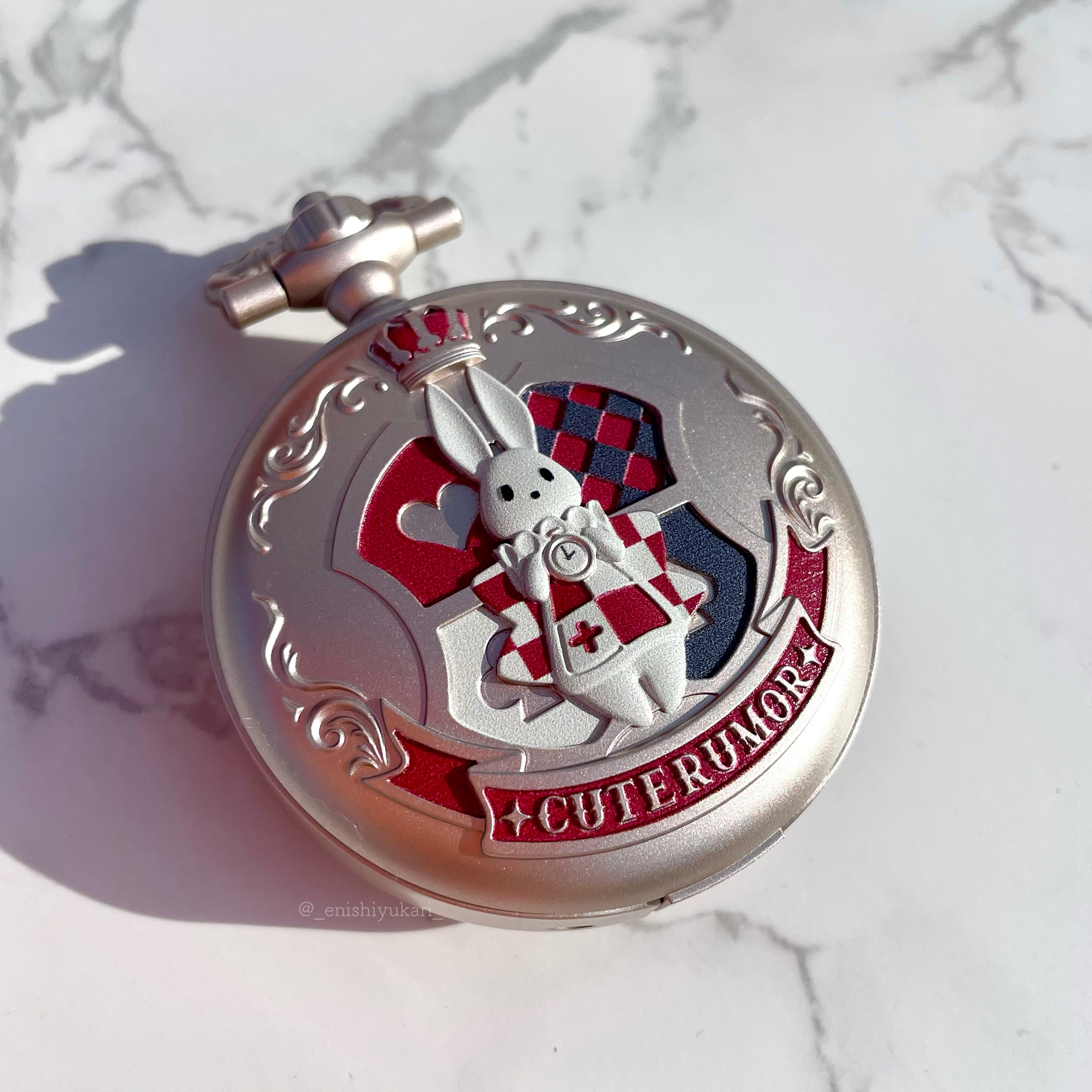 ワンダーランドティーパーティーチーク/Cute Rumor(可愛物語)/パウダーチークを使ったクチコミ（2枚目）