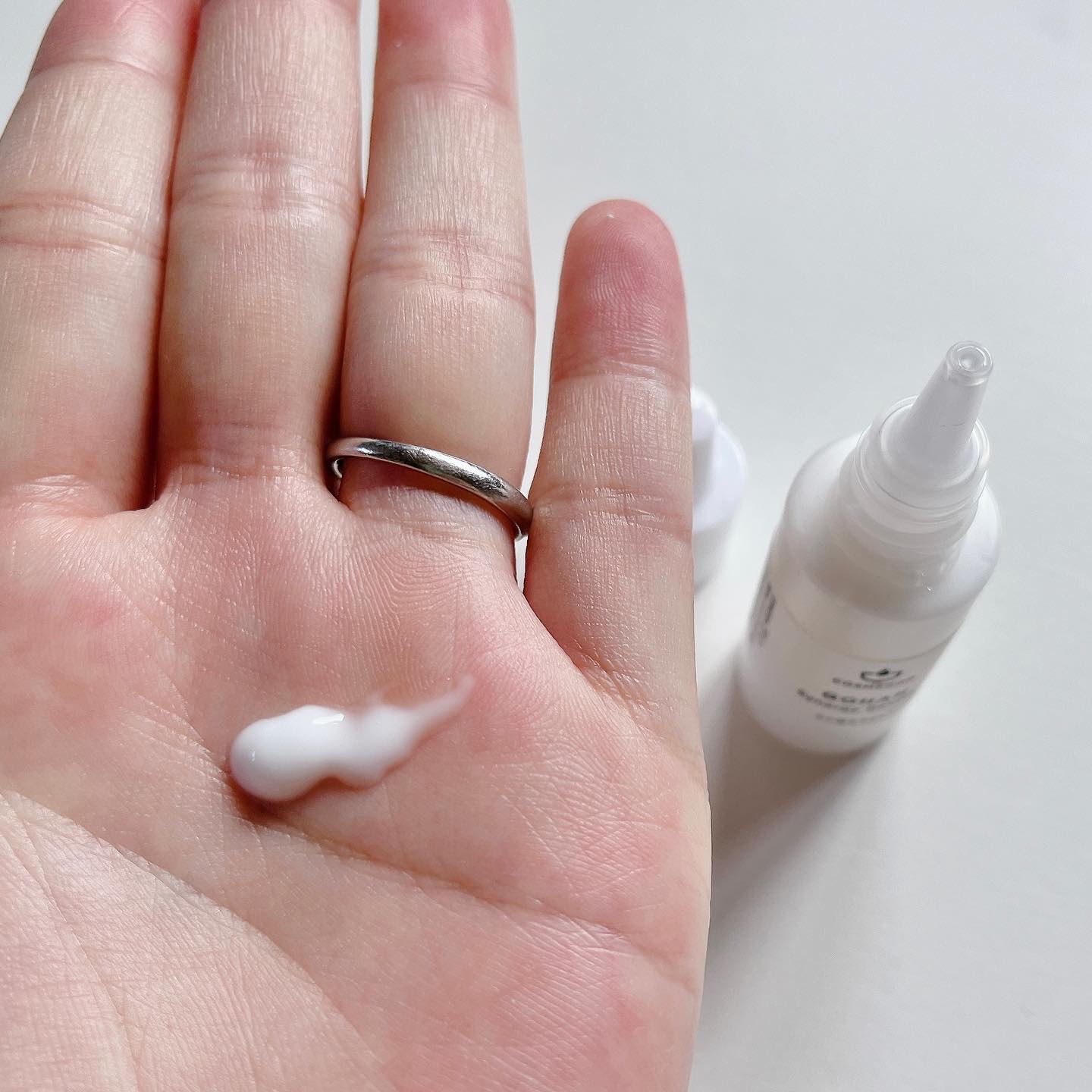 ゴハン シナジー ブースター/COSMEDON/オールインワン化粧品を使ったクチコミ（3枚目）