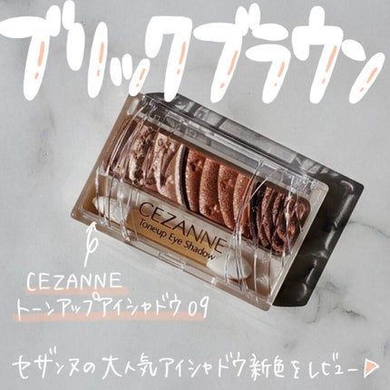 トーンアップアイシャドウ/CEZANNE/アイシャドウパレットを使ったクチコミ(1枚目)