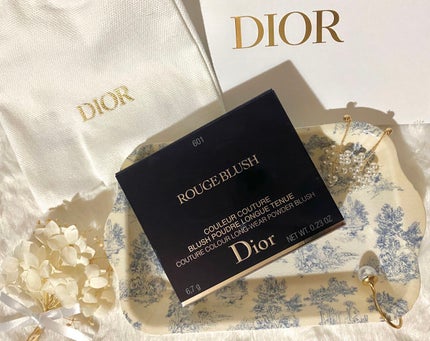 【旧】ディオールスキン ルージュ ブラッシュ 601 ホログラム/Dior/パウダーチークを使ったクチコミ(2枚目)