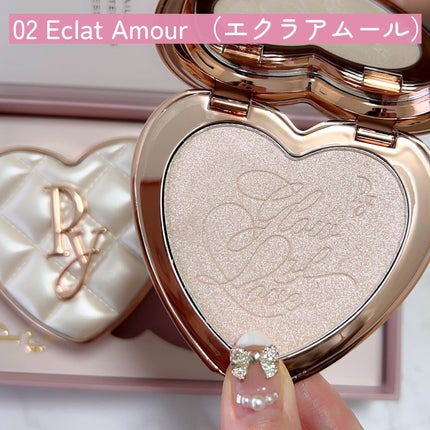 グロウオブラブハイライター 01 Eclat Perle(初回限定版パッケージ)/Peony/パウダーハイライトの画像