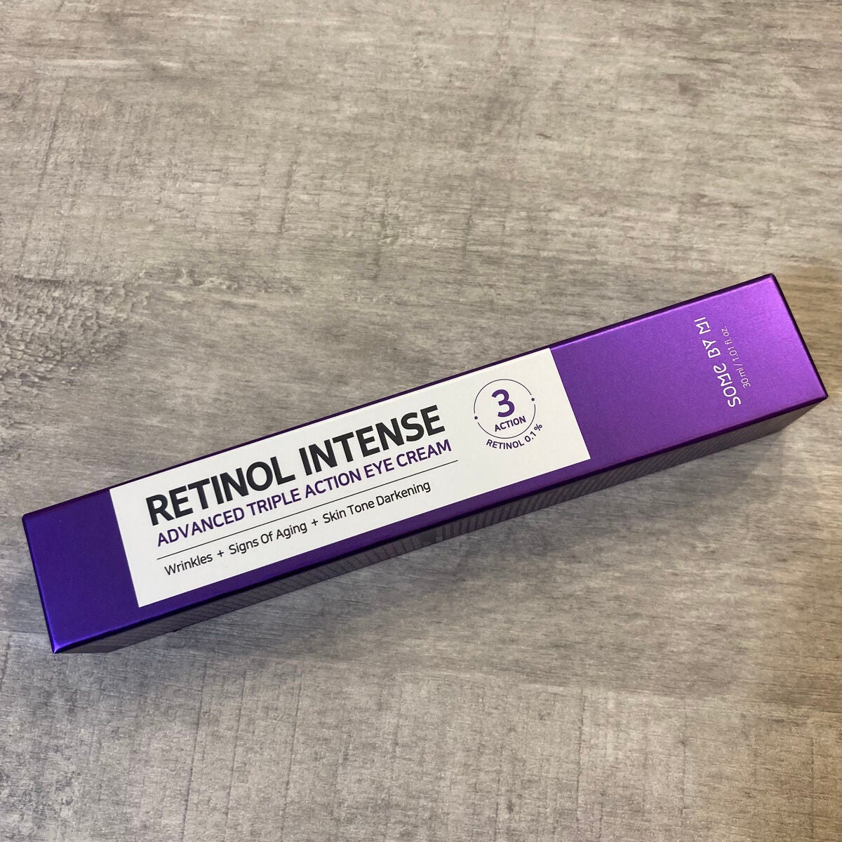 レチノールインテンシブ アドバンスドトリプルアクションアイクリーム/SOME BY MI/アイケア・アイクリームを使ったクチコミ(3枚目)