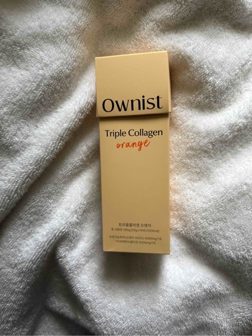 トリプルコラーゲン オレンジ/Ownist/美容サプリメントを使ったクチコミ(1枚目)