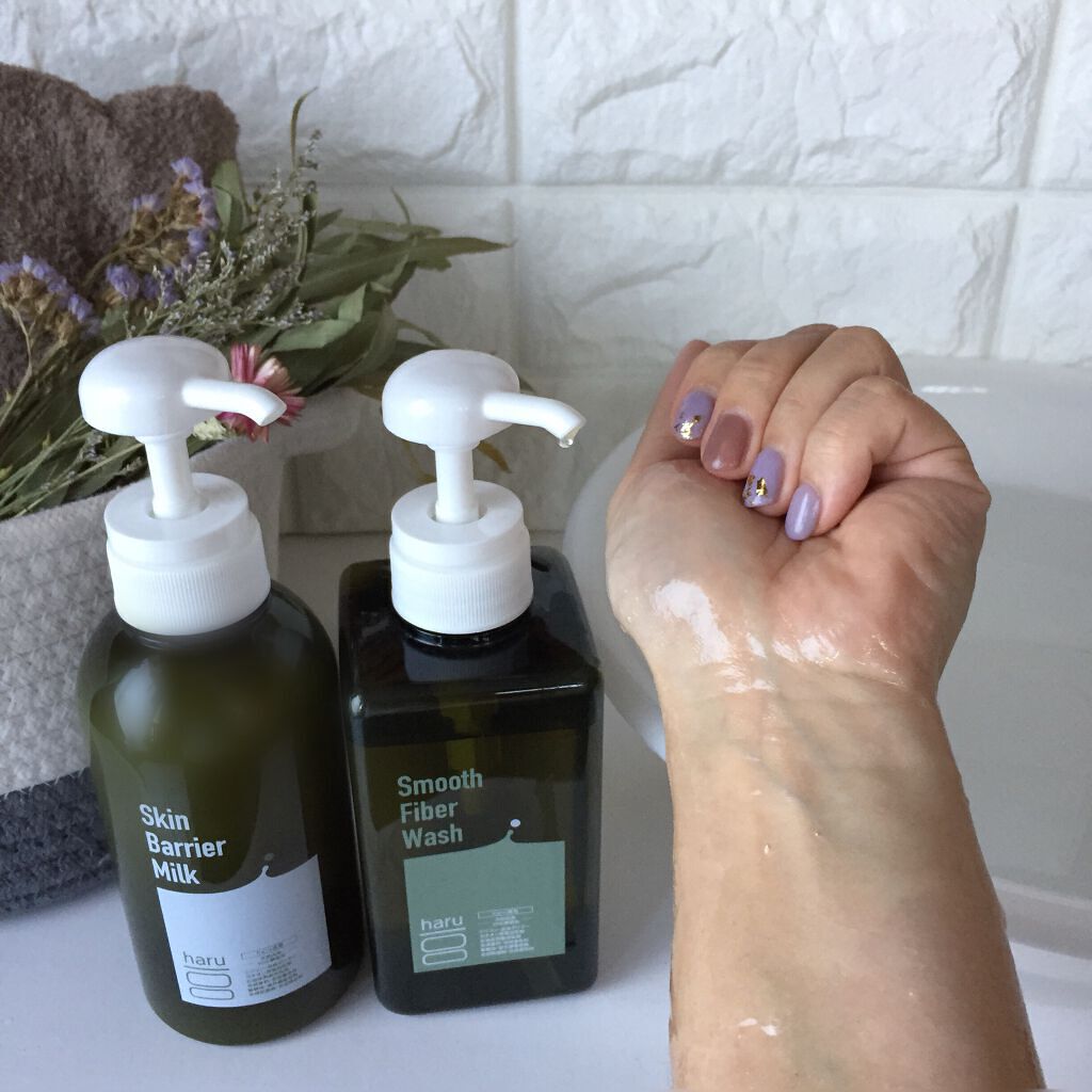 スムースファイバーウォッシュ/haru/ボディソープを使ったクチコミ（3枚目）