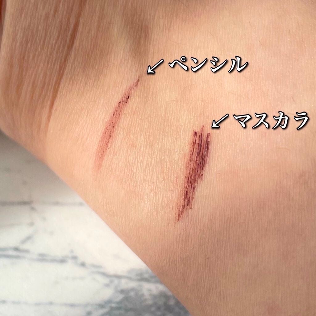 ブロウインク カラーティントデュオ/MAYBELLINE NEW YORK/眉ティントを使ったクチコミ(5枚目)