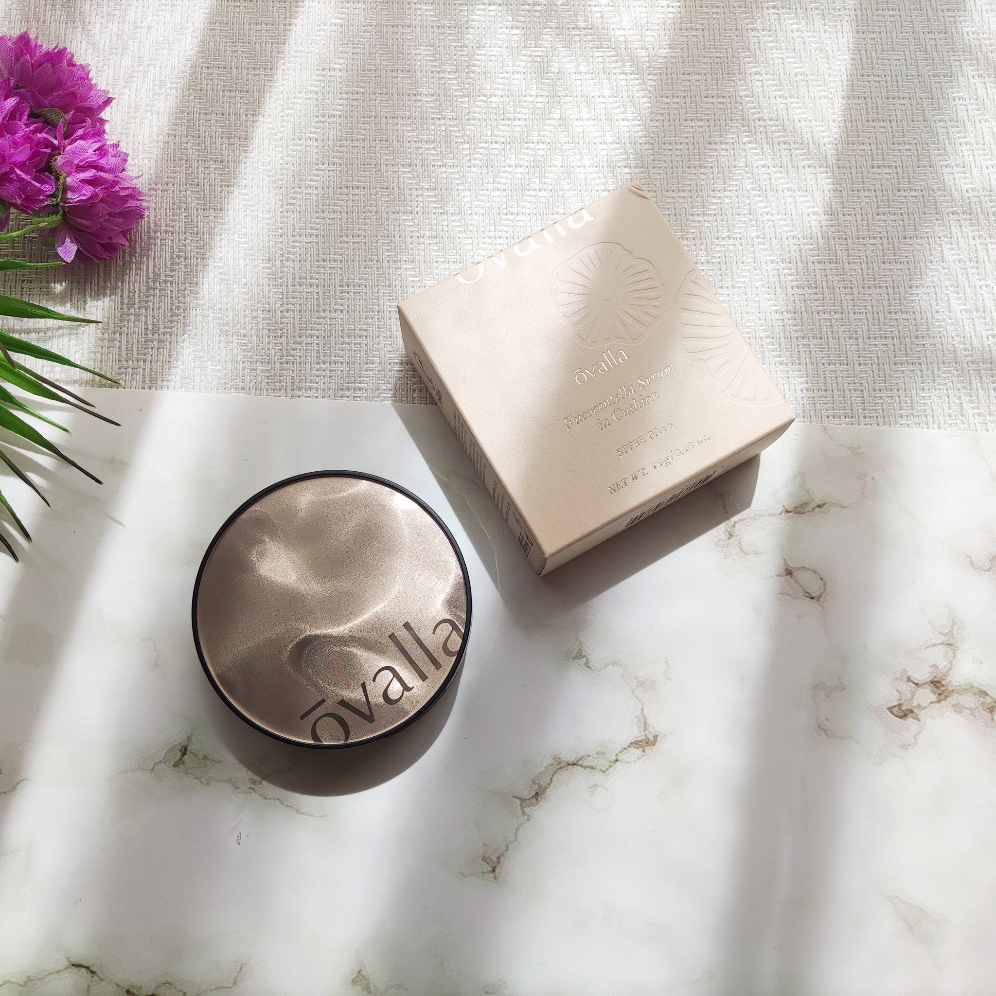 フコセンテラセラム イン クッション/ovalla/クッションファンデーションを使ったクチコミ（2枚目）