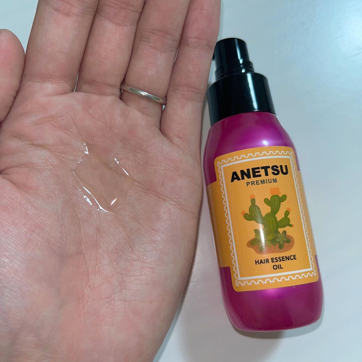 アネツプレミアムヘアエッセンス/ANETSU/ヘアオイルを使ったクチコミ(2枚目)