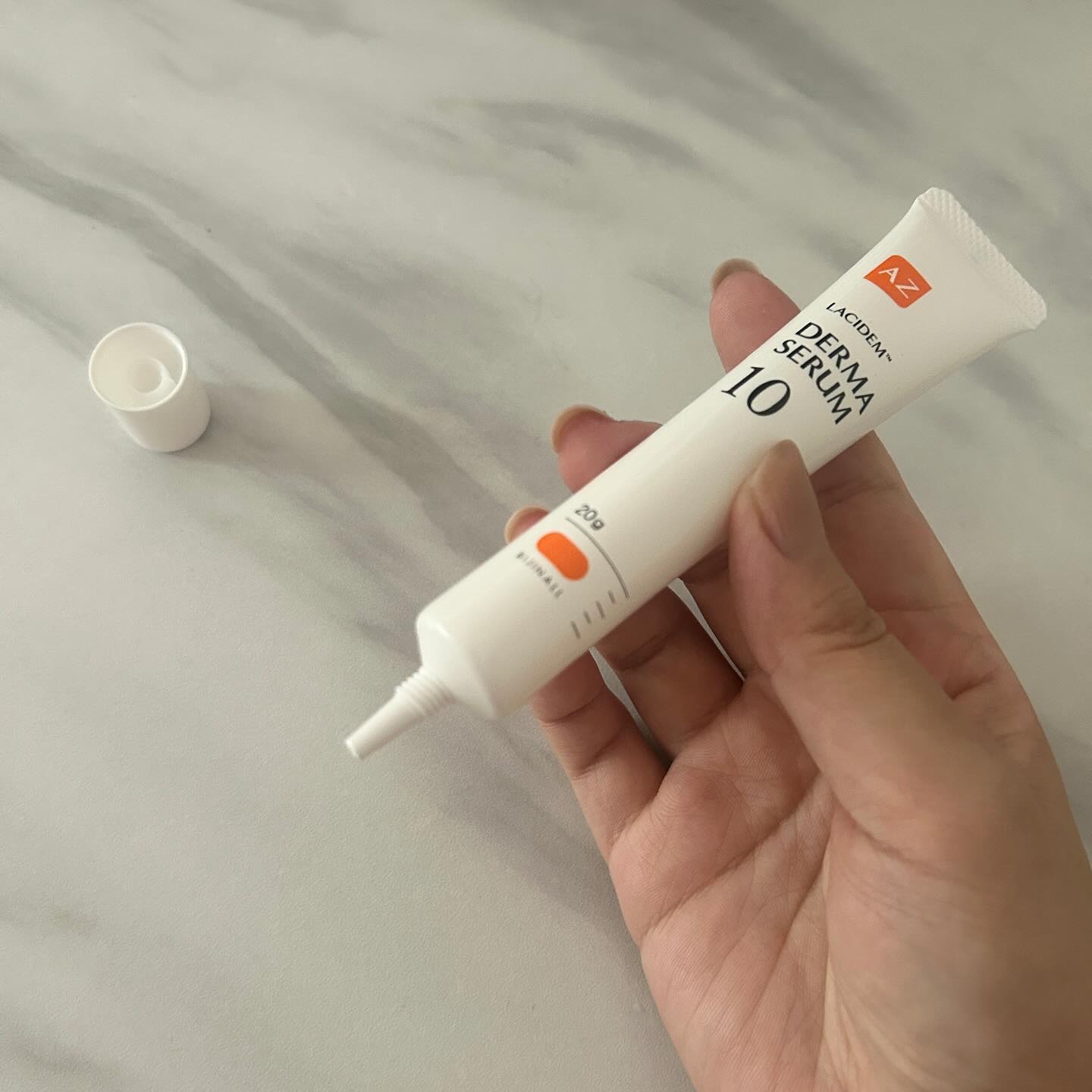 ダーマセラムAZ10スポットクリーム/LACIDEM /フェイスクリームを使ったクチコミ（2枚目）