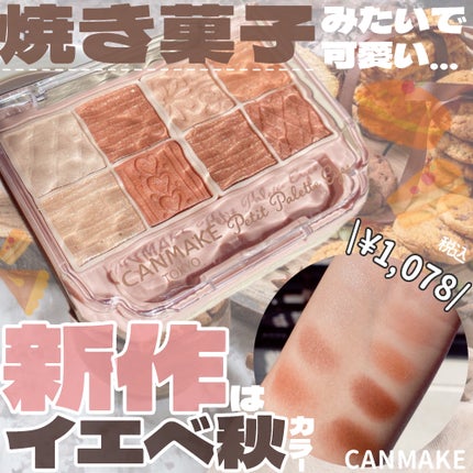 プティパレットアイズ/キャンメイク/パウダーアイシャドウを使ったクチコミ(1枚目)