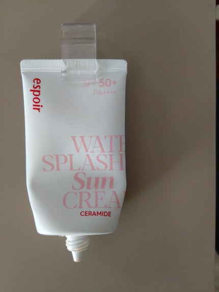 ウォータースプラッシュサンクリーム セラミド/espoir/日焼け止めクリームを使ったクチコミ(1枚目)
