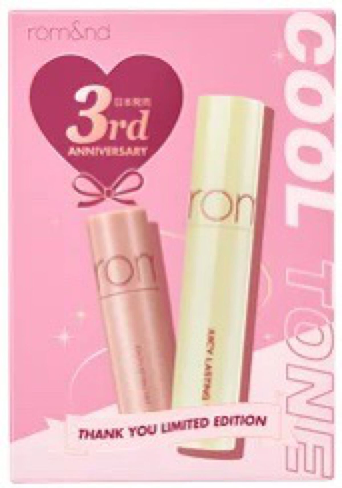 ジューシーラスティングティント ウィズミニセット/rom&nd/リップティントを使ったクチコミ(1枚目)