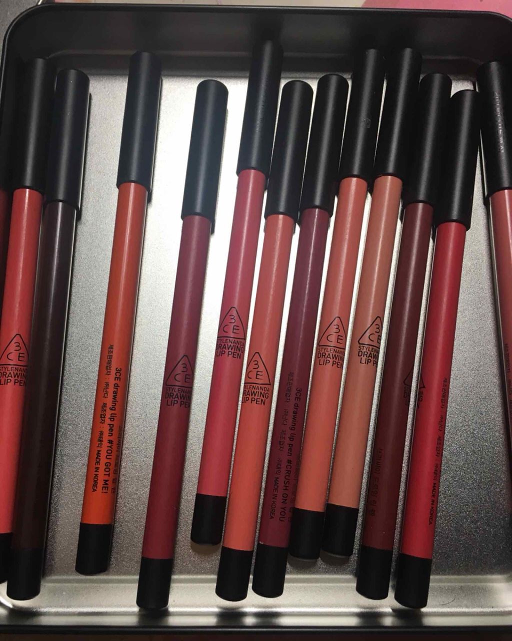 3CE  drawing lip pen kit/3CE/口紅を使ったクチコミ（1枚目）