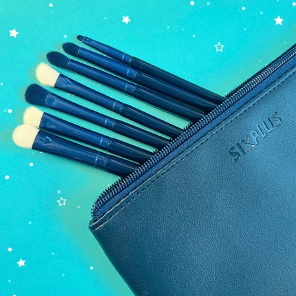 SIXPLUS ホワイトパール アイメイクブラシ 7本セット/SIXPLUS/メイクブラシを使ったクチコミ(8枚目)