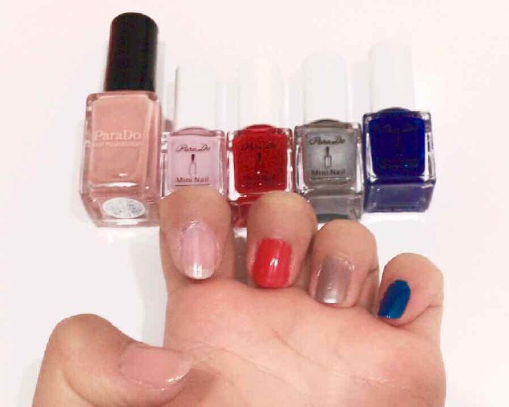 ミニネイル/パラドゥ/マニキュアを使ったクチコミ（2枚目）