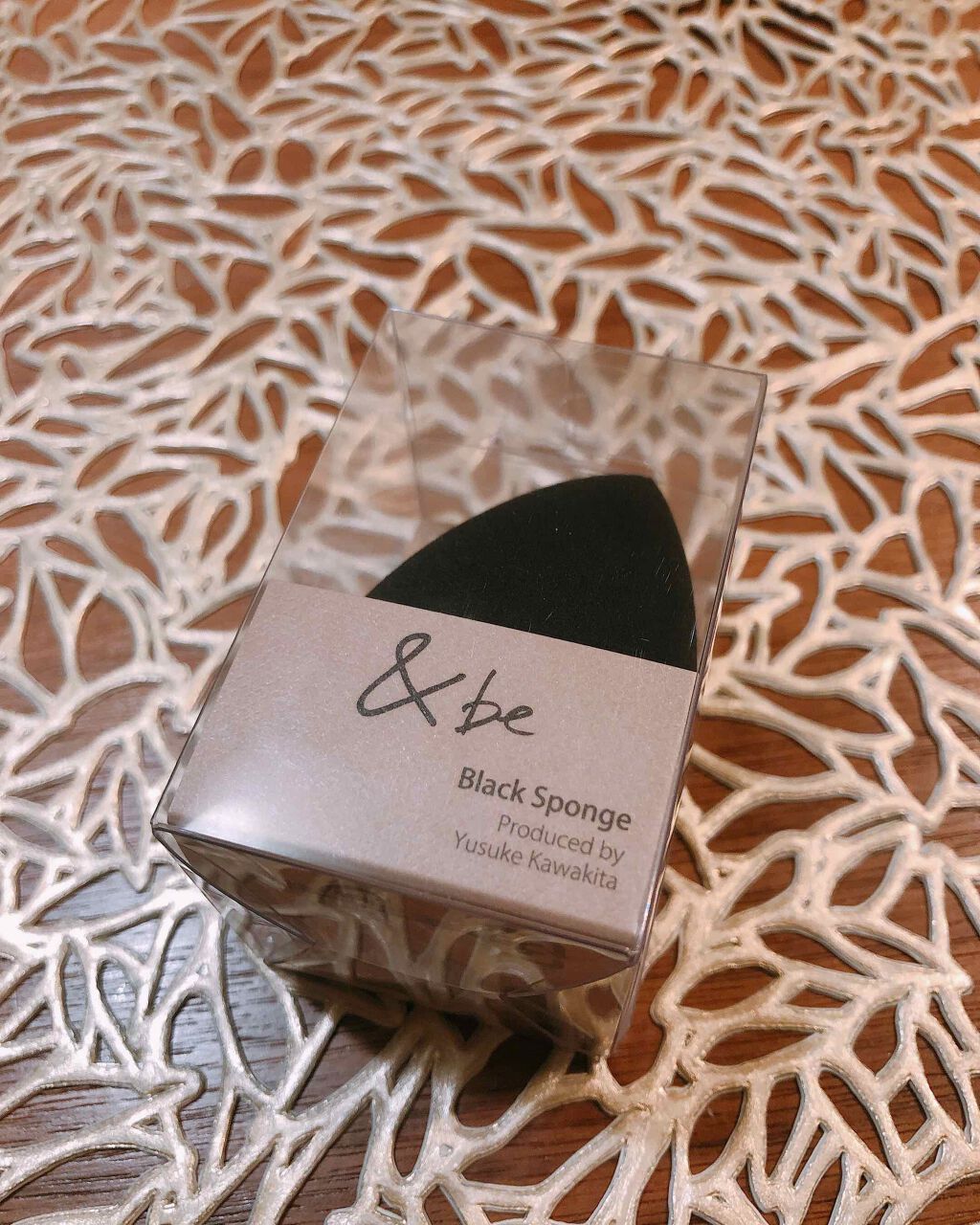 &be ブラックスポンジ/&be/パフ・スポンジを使ったクチコミ(1枚目)