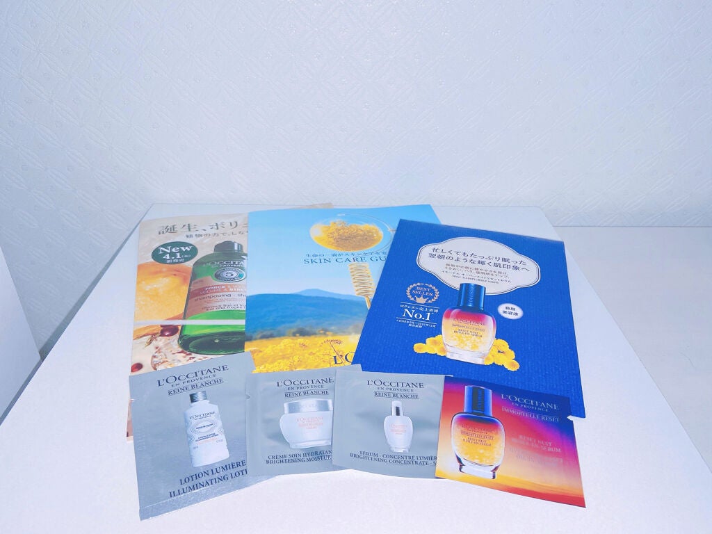 レーヌブランシュ ホワイトインフュージョンジェルクリーム/L'OCCITANE/フェイスクリームを使ったクチコミ(1枚目)