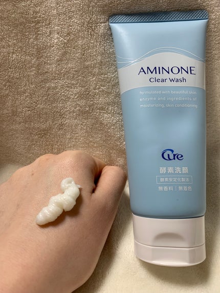 アミノネクリアウォッシュ/Cure/洗顔フォームを使ったクチコミ(2枚目)
