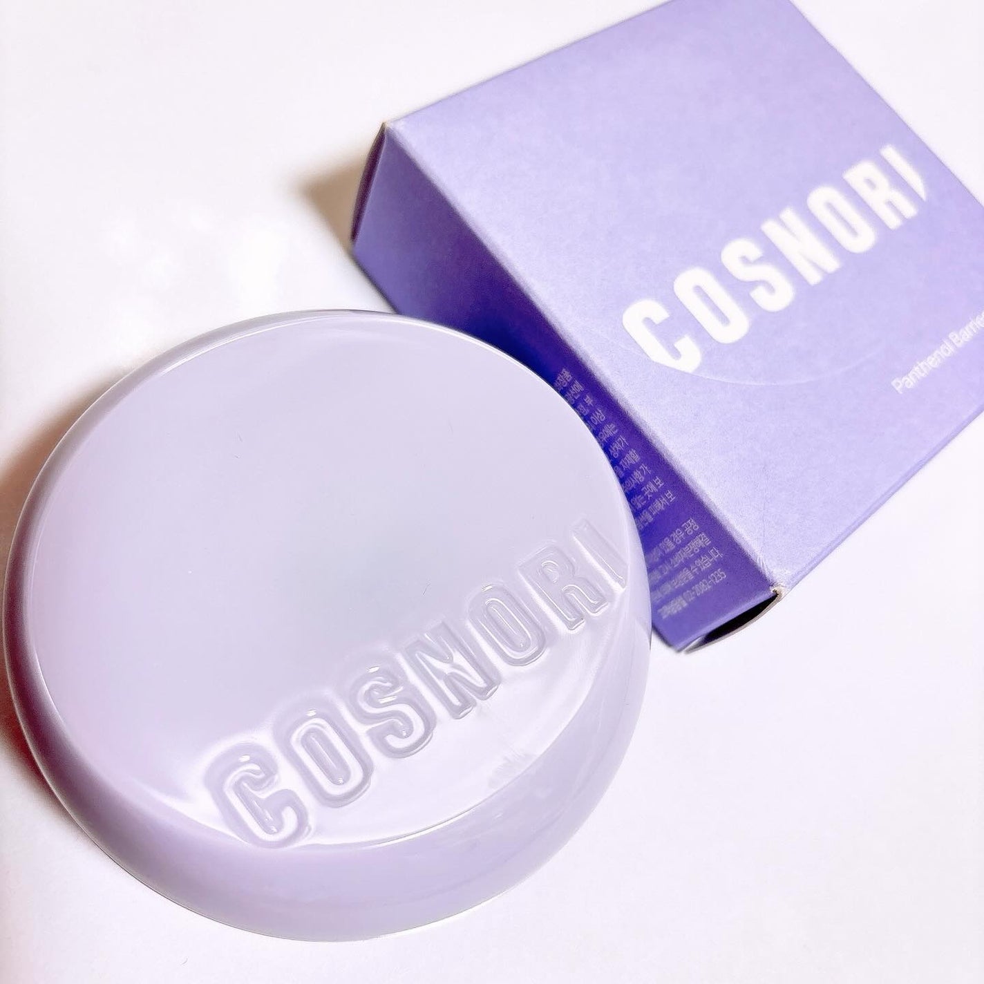 パンテノールバリアクッション/COSNORI/クッションファンデーションを使ったクチコミ(2枚目)