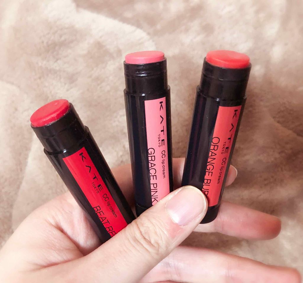 CCリップクリームN/KATE/リップケアを使ったクチコミ（2枚目）