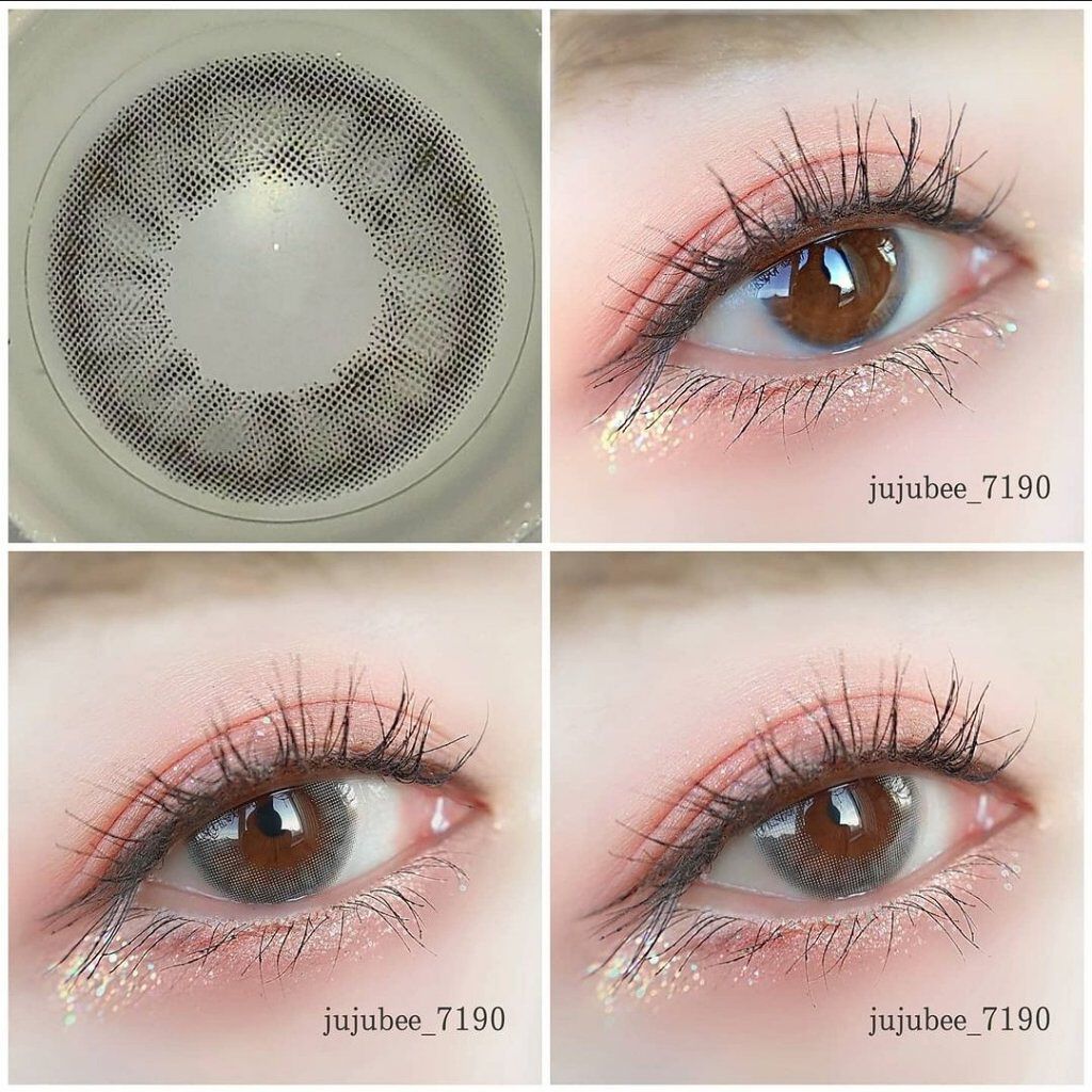 LIL MOON 1day スモーキーグレー/LILMOON/ワンデー（１DAY）カラコンを使ったクチコミ（3枚目）