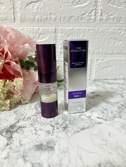 ミシャ タイムレボリューション レチ500ショット美容液/MISSHA/美容液を使ったクチコミ(1枚目)