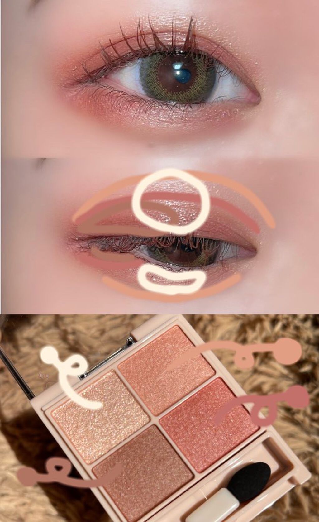 シルキースフレアイズ（マットタイプ）/キャンメイク/アイシャドウパレットを使ったクチコミ（2枚目）